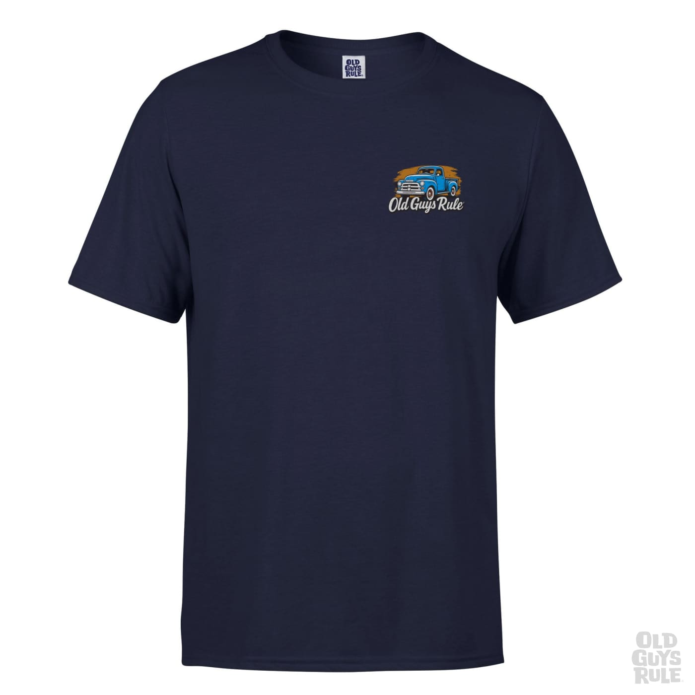Old Guys Rule It Took Decades III T-Shirt - Navy