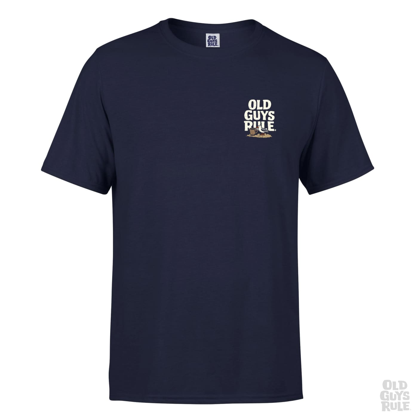 Old Guys Rule Parking Lot IV T-Shirt - Navy