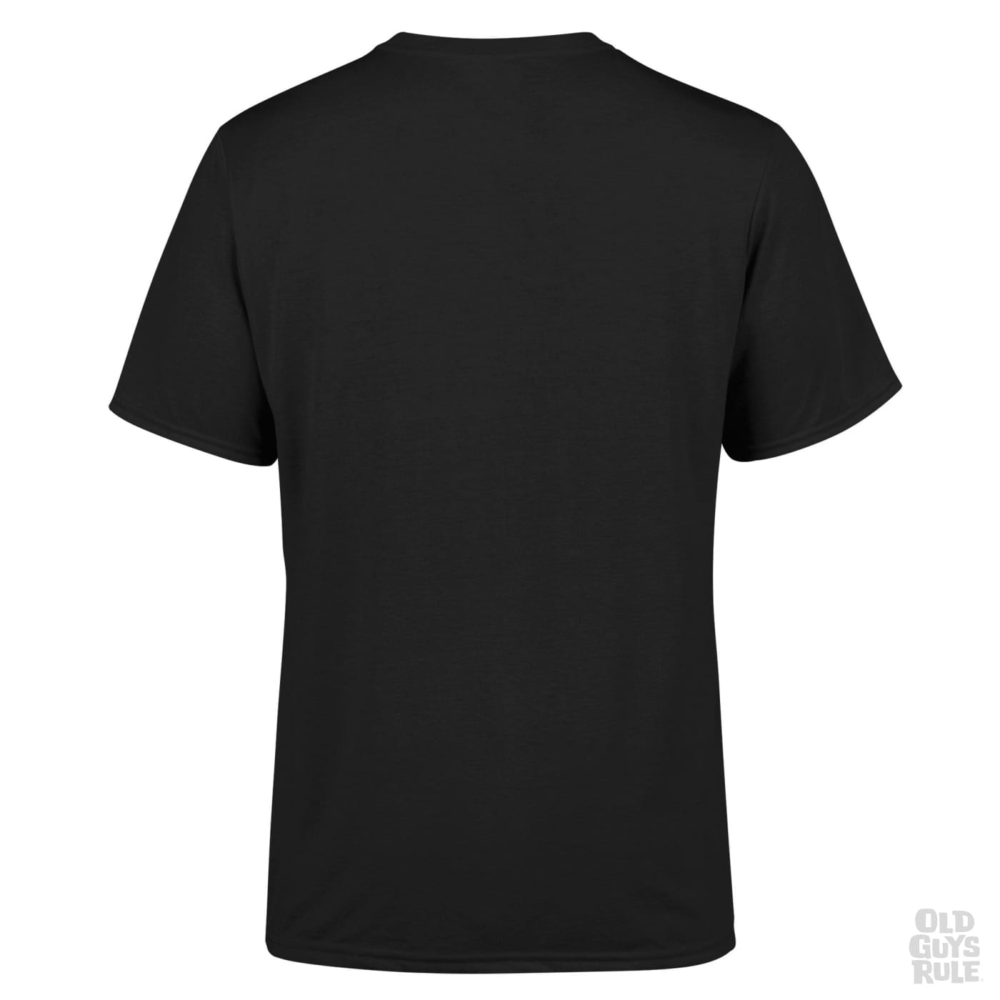 Old Guys Rule Stacked Logo T-Shirt - Black