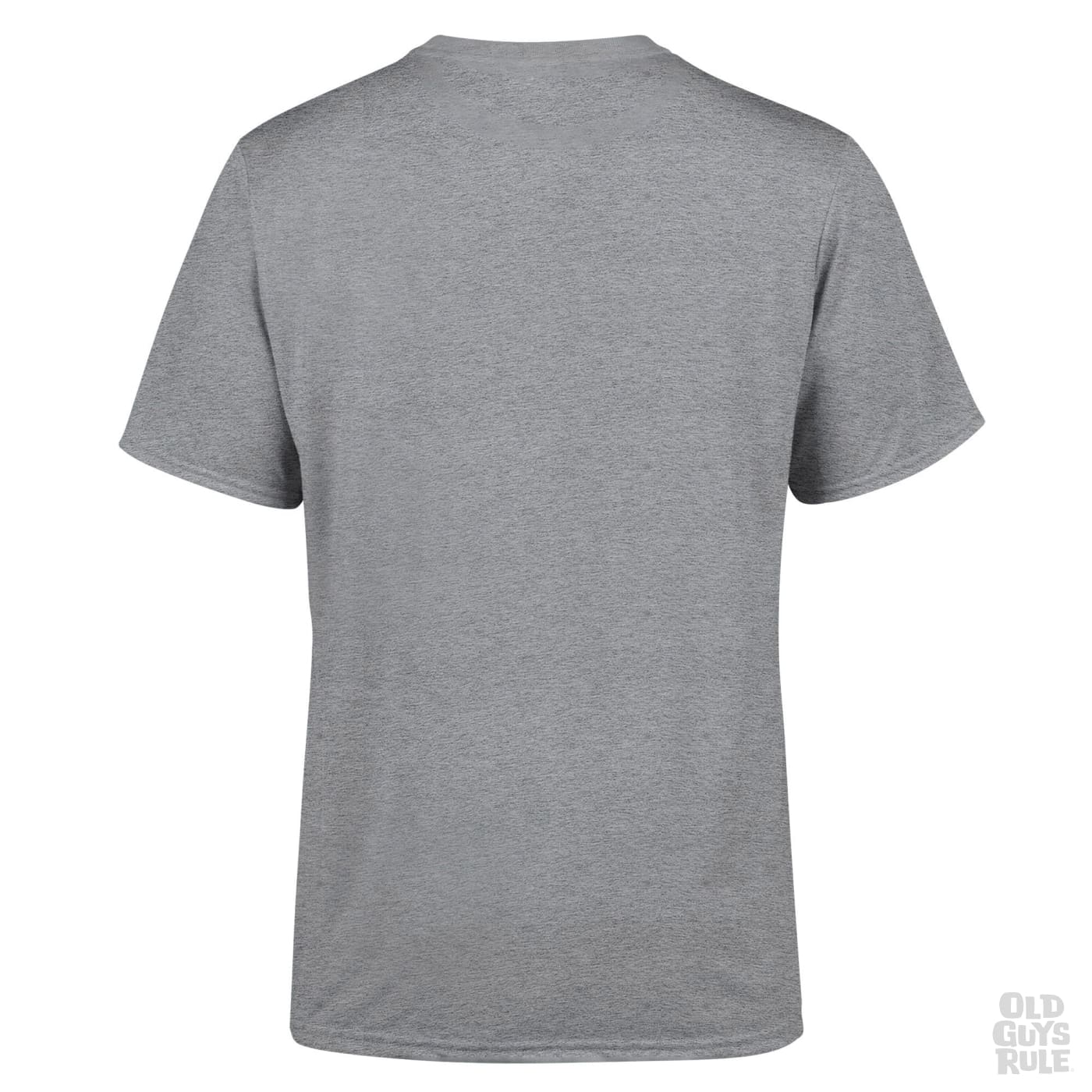 Old Guys Rule Stacked Logo T-Shirt - Sport Grey