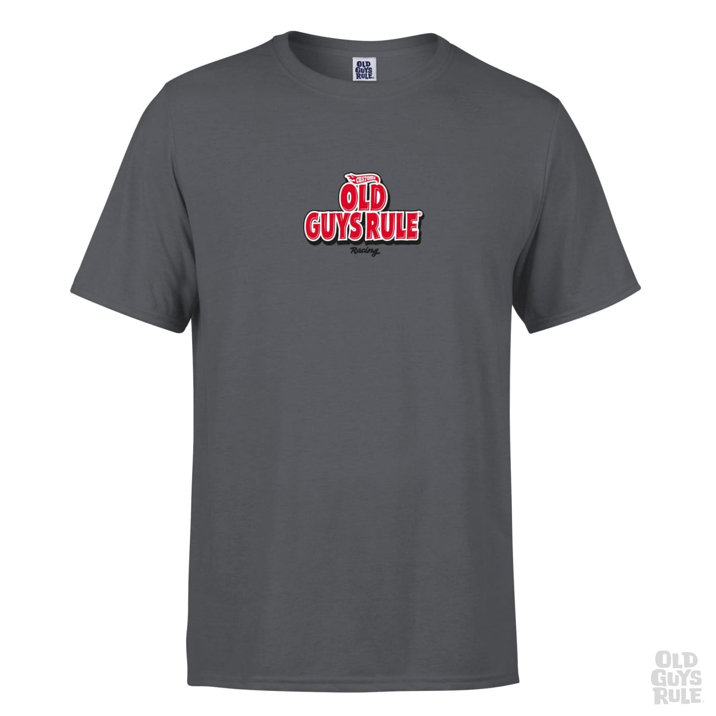 Old Guys Rule Still Plays With Cars T-Shirt - Charcoal