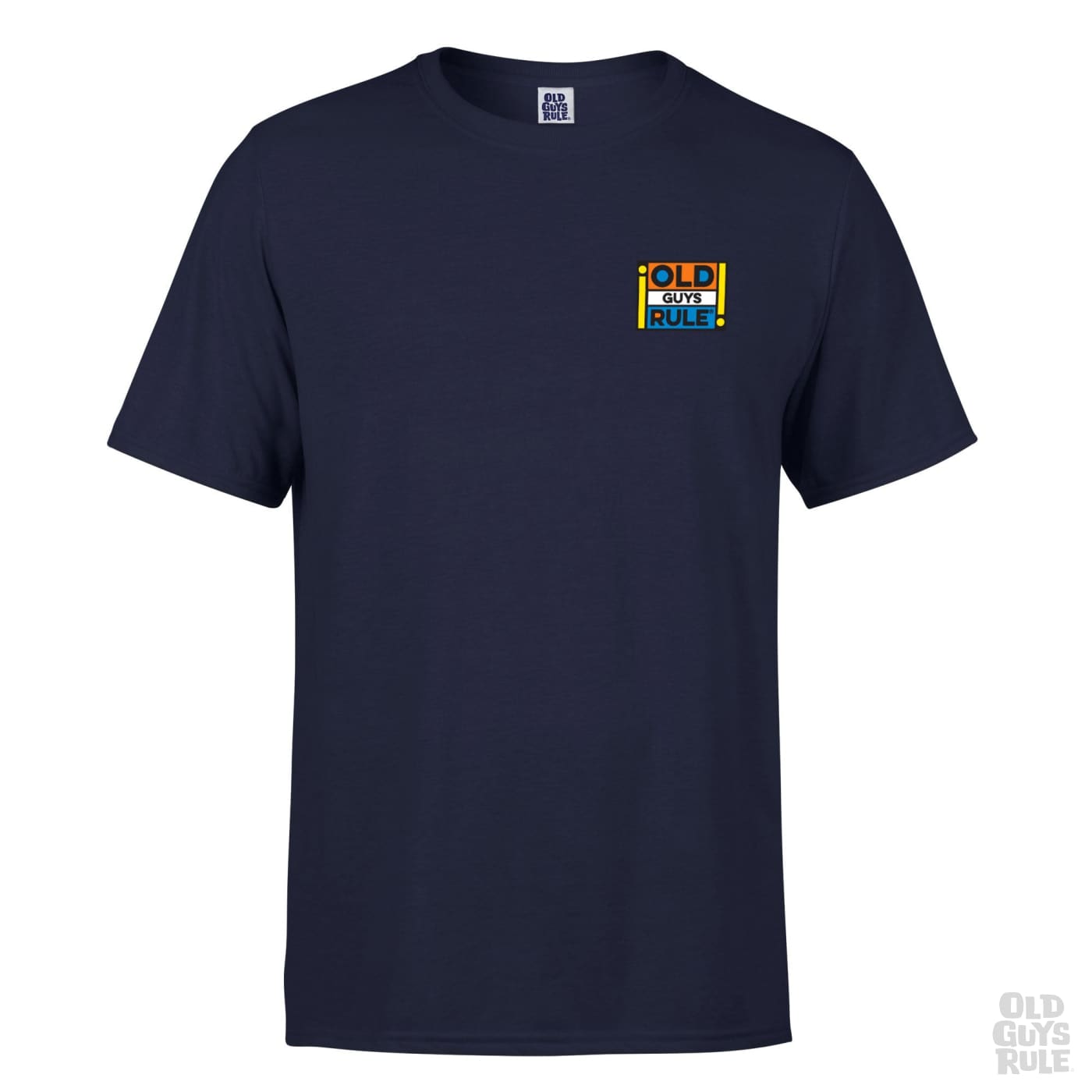 Old Guys Rule Top of the Pops II T-Shirt - Navy
