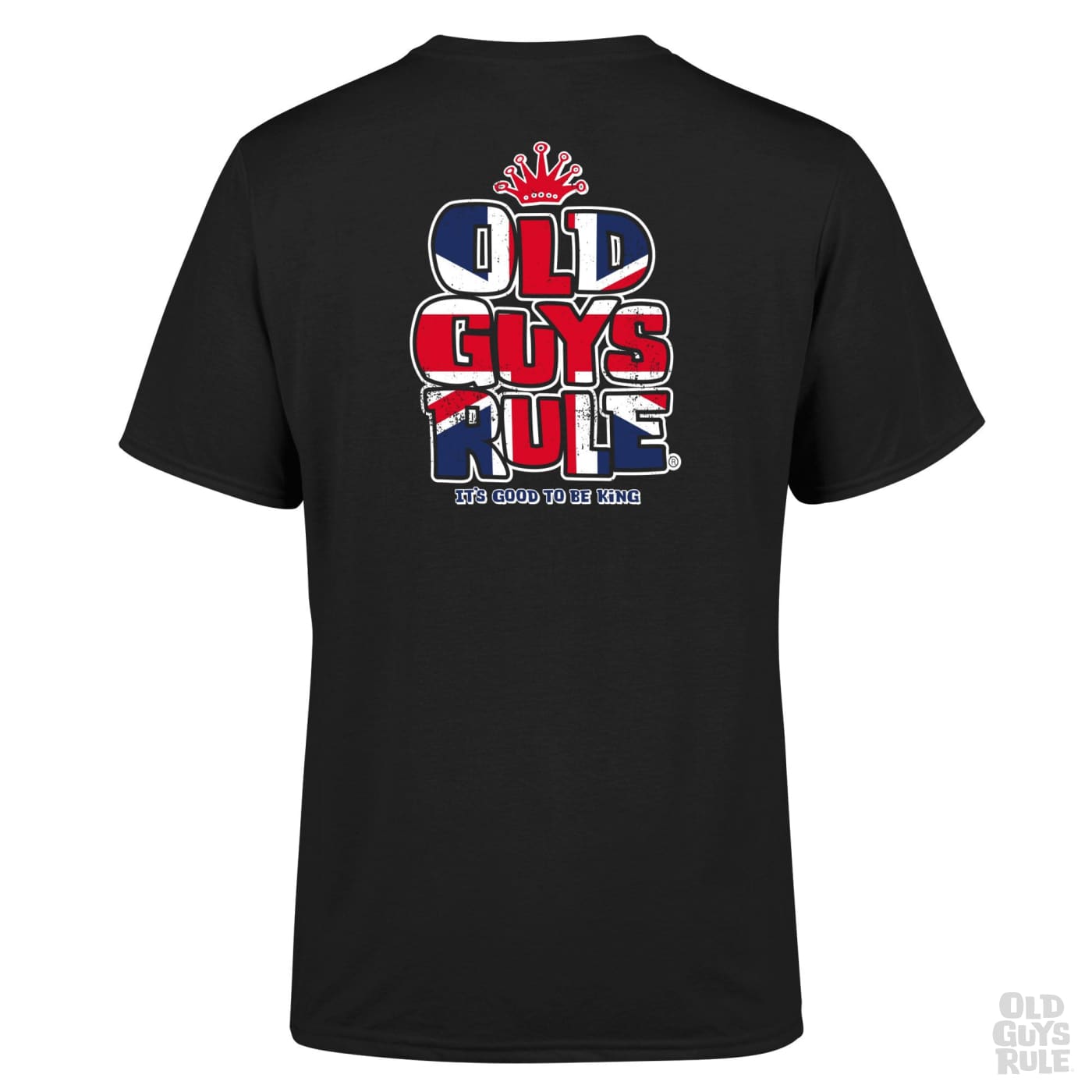 Old Guys Rule Stacked Logo GB II T-Shirt - Black 