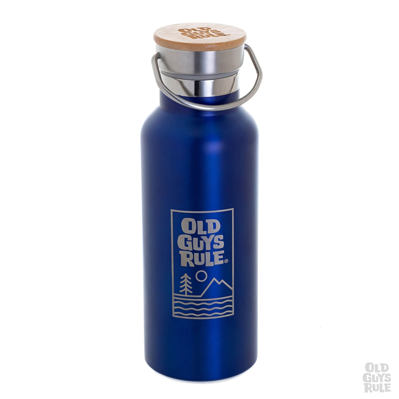 Old Guys Rule Summit & Sea Vacuum Flask Indium Navy