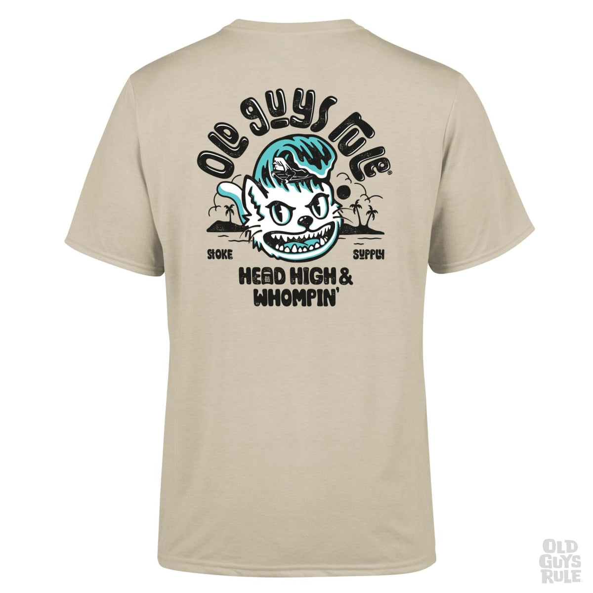 Old Guys Rule Whompin&#39; T-Shirt - Sand