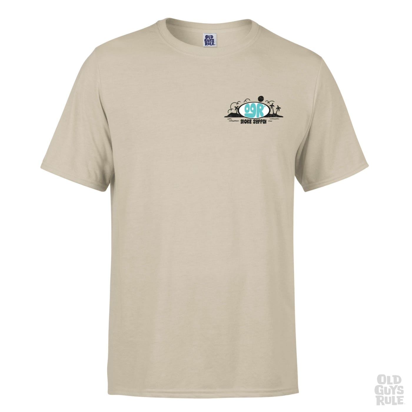 Old Guys Rule Whompin' T-Shirt - Sand