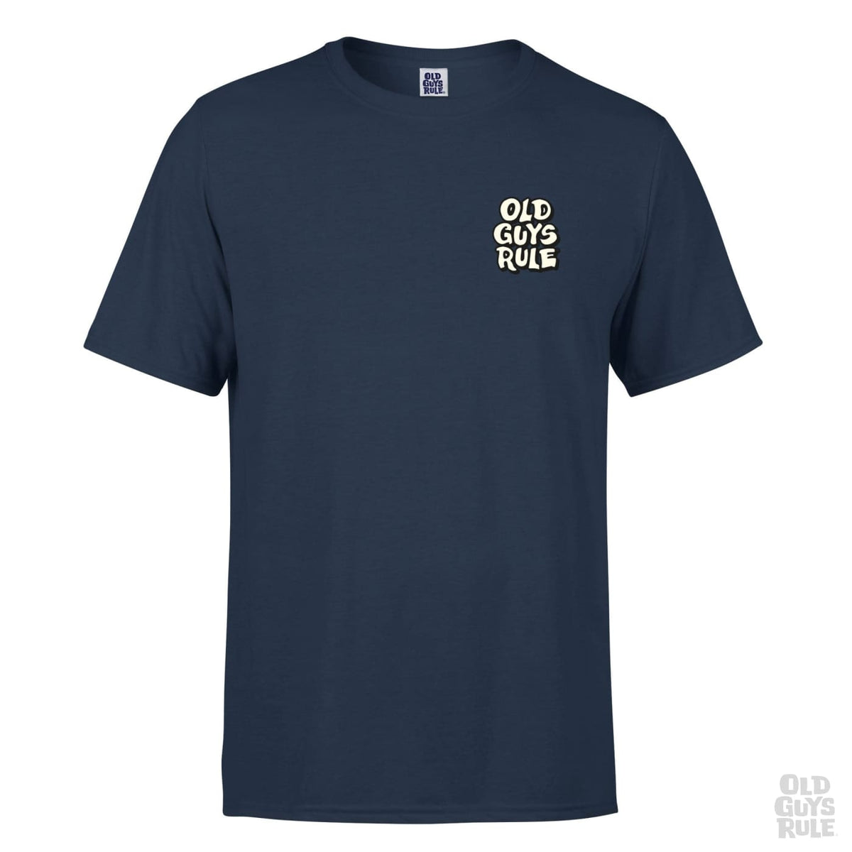 Old Guys Rule Bigger Fish II T-Shirt - Blue Dusk