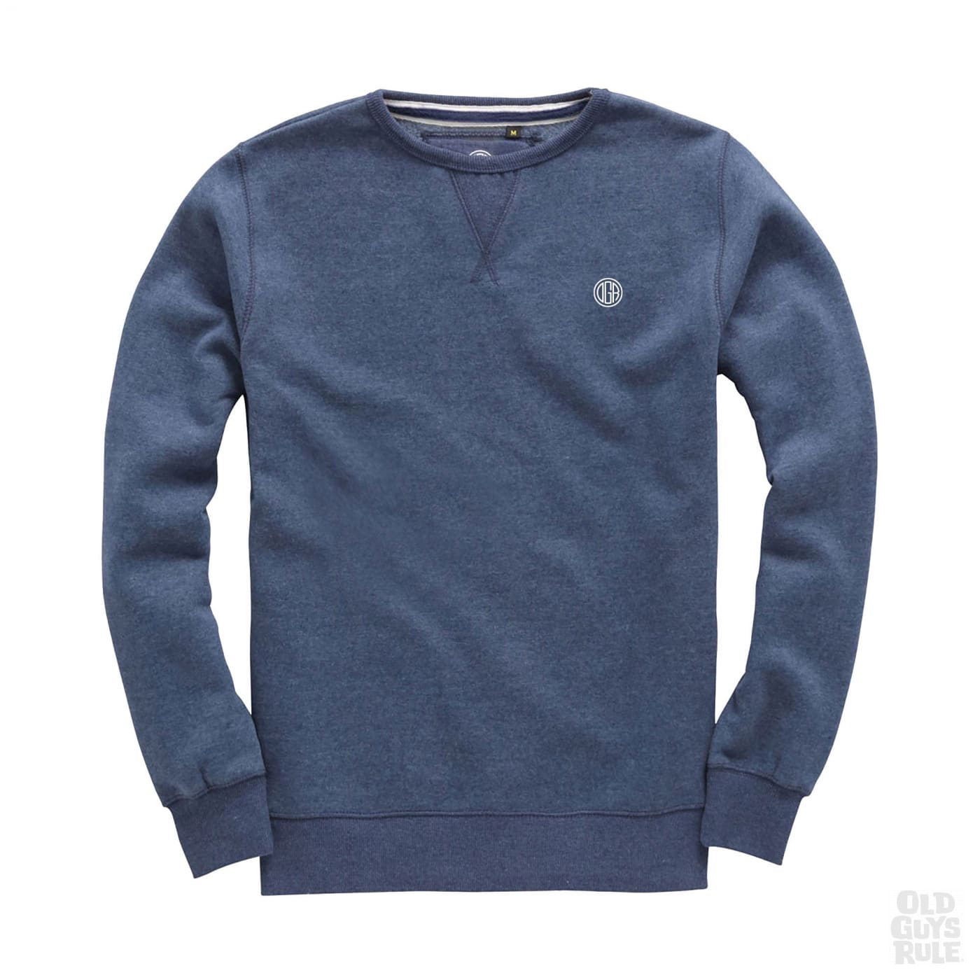 Old Guys Rule Icon Crew - Heather Navy