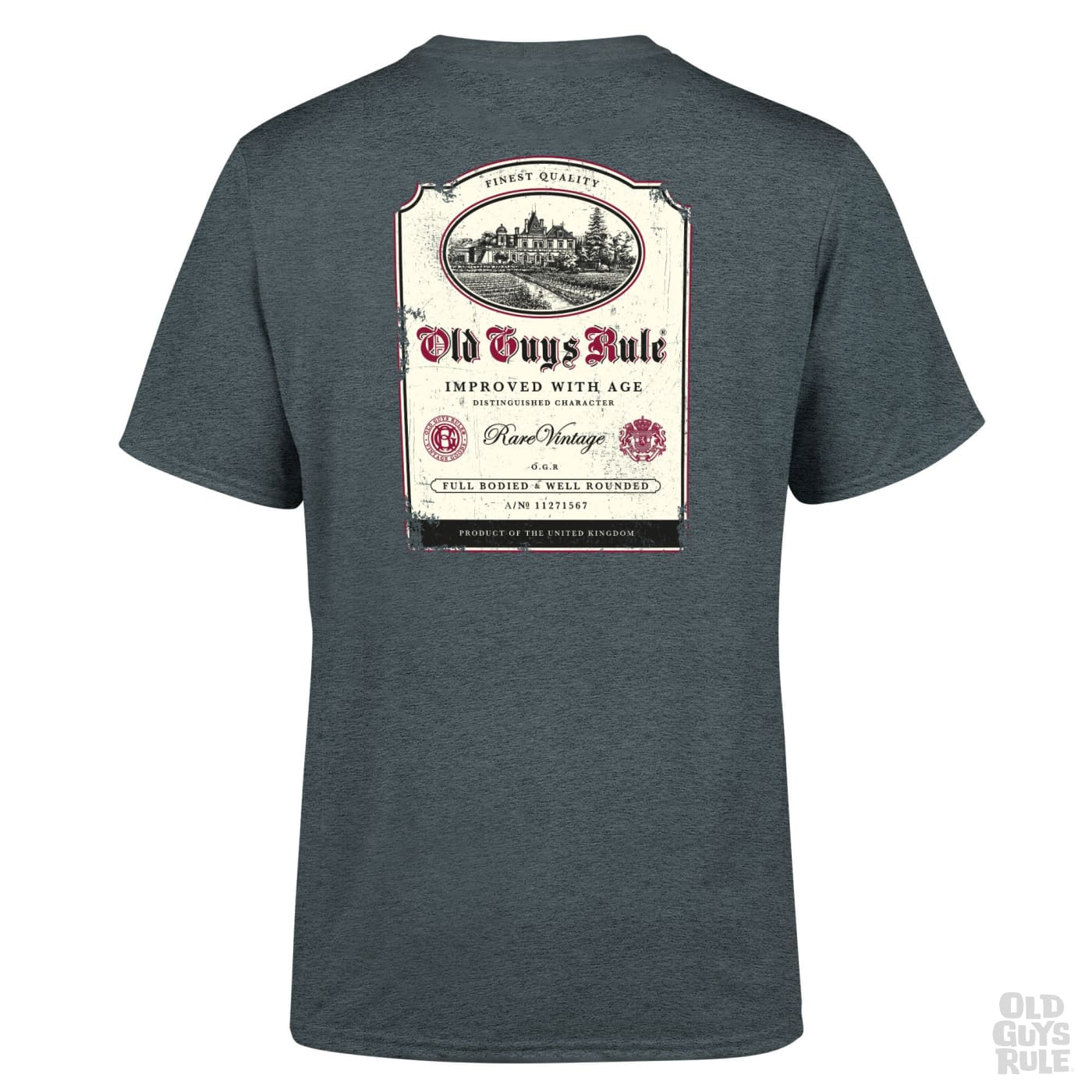 Improved With Age IV T-Shirt - Dark Heather T-Shirt