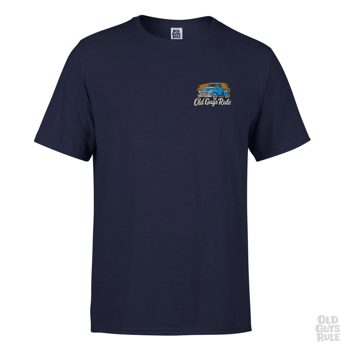 Old Guys Rule It Took Decades III T-Shirt - Navy