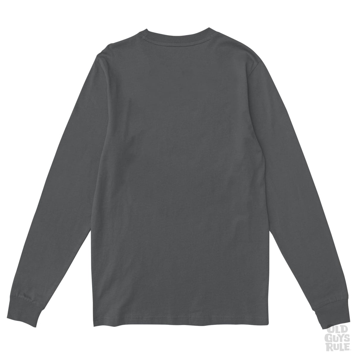 Old Guys Rule Natural Traction II Long Sleeve T-Shirt - Charcoal