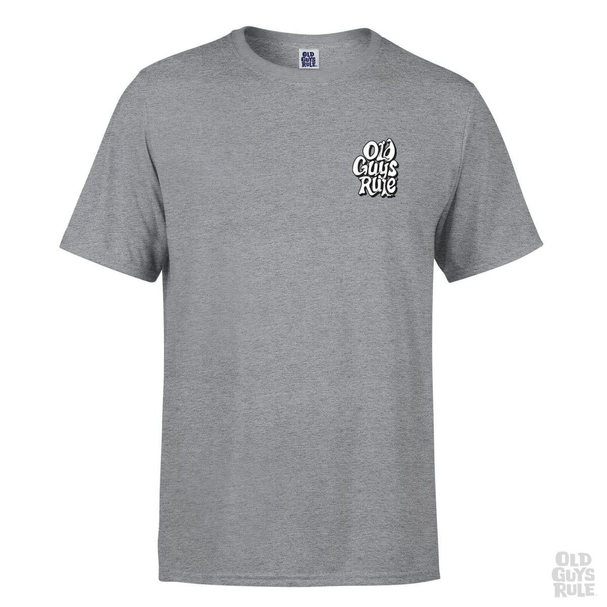 Old Guys Rule Old Dogs Rule III T-Shirt - Sports Grey