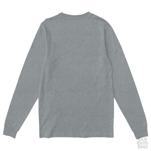 Old Guys Rule Original Classic Long Sleeve T-Shirt - Sport Grey