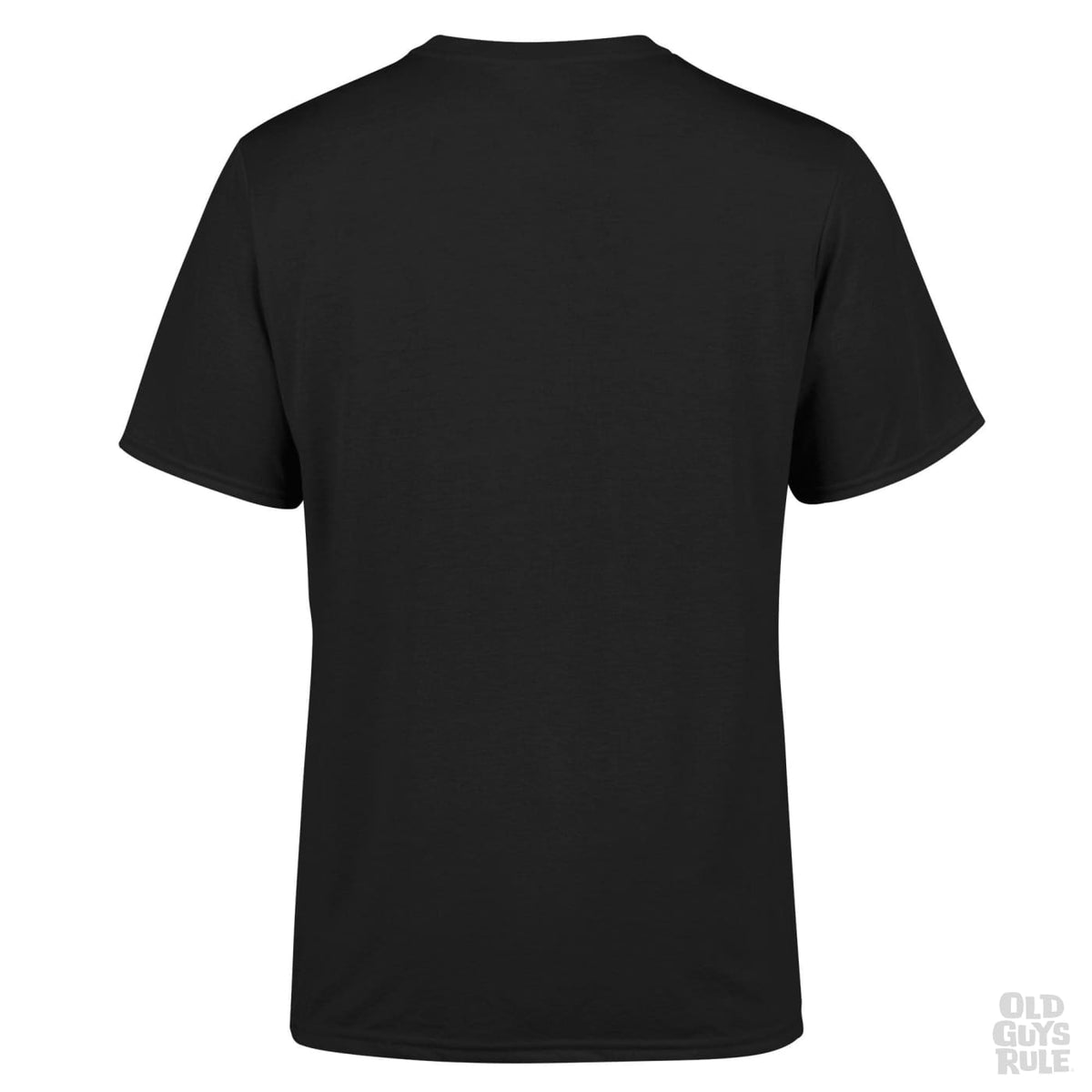 Old Guys Rule Stacked Logo T-Shirt - Black