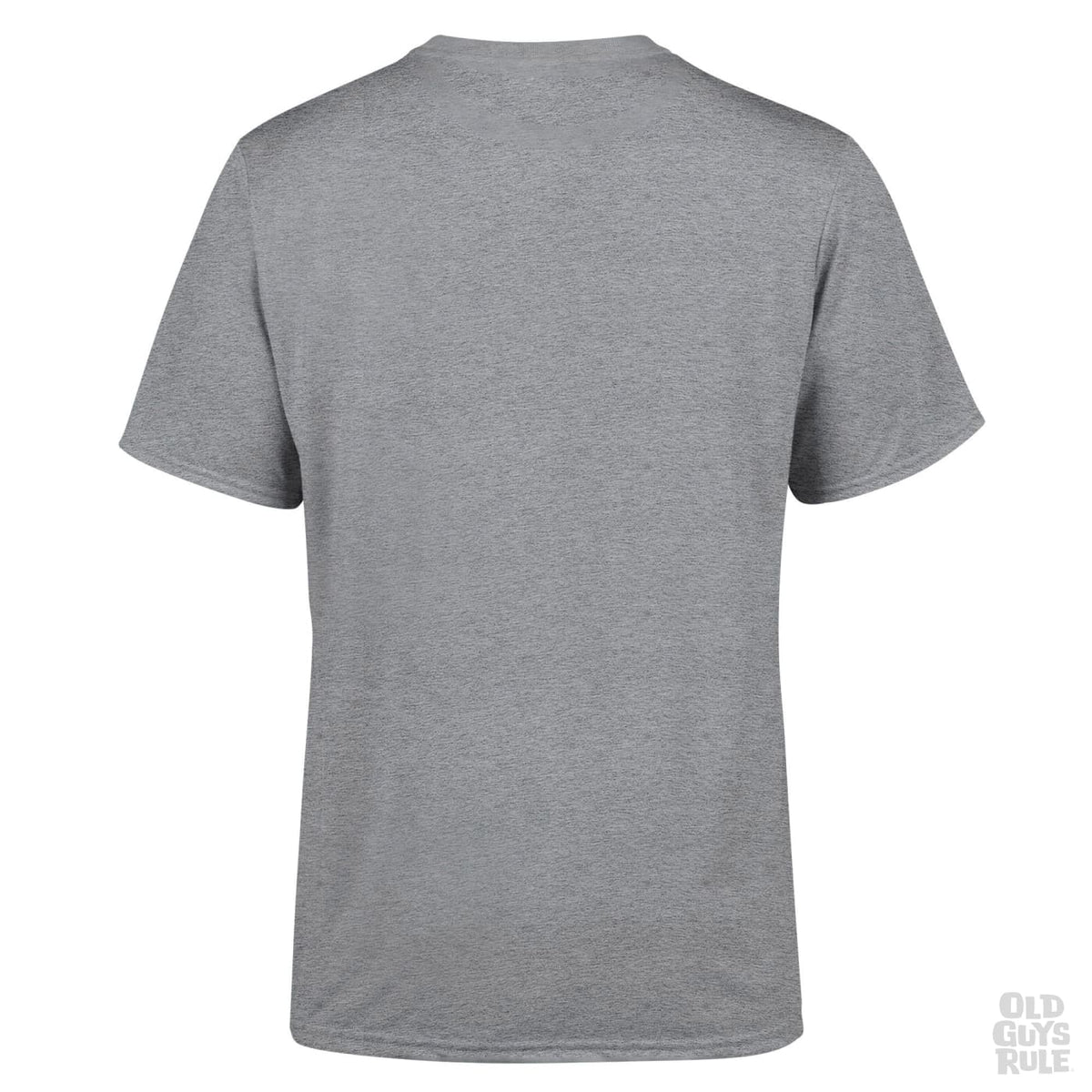 Old Guys Rule Stacked Logo T-Shirt - Sport Grey