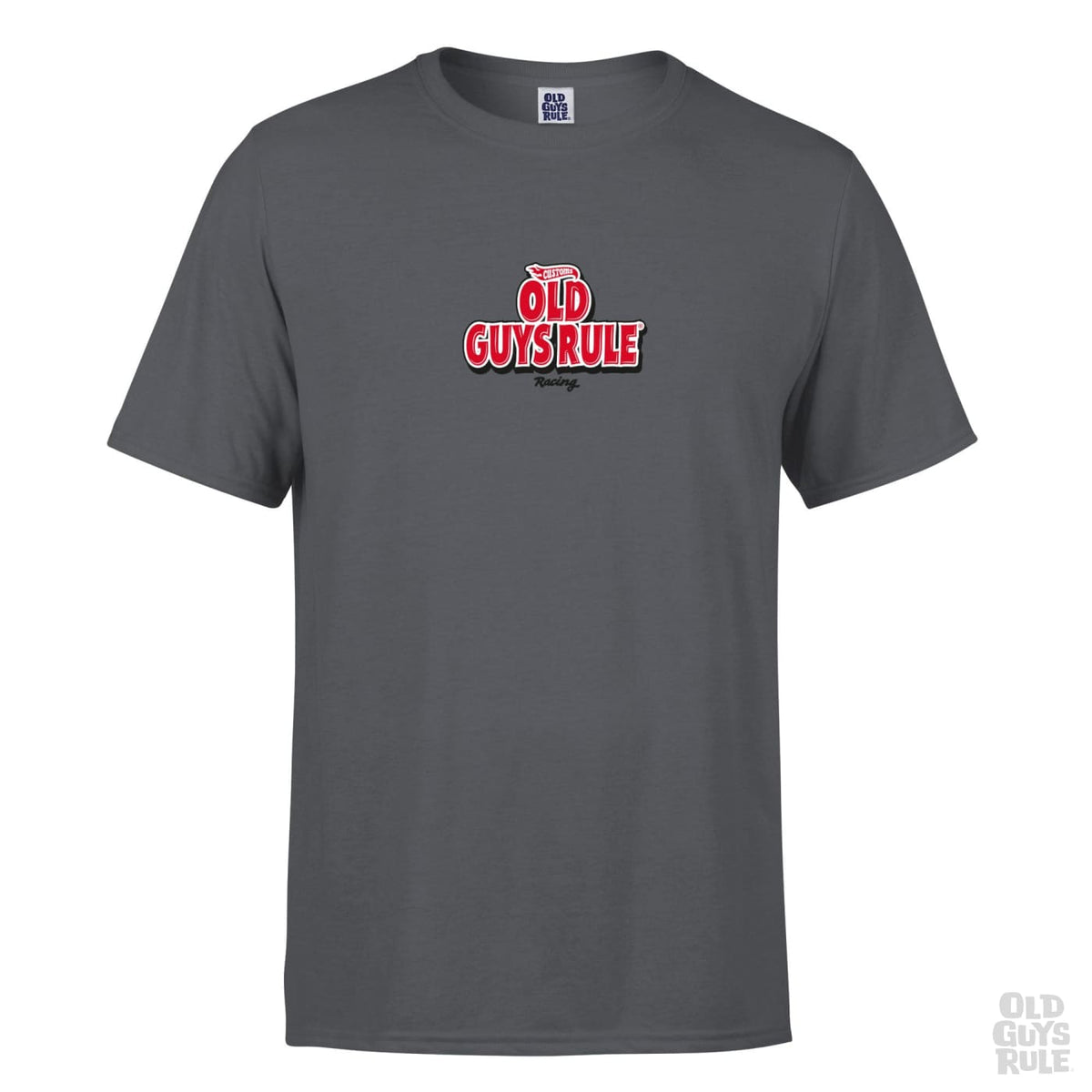 Old Guys Rule Still Plays With Cars T-Shirt - Charcoal