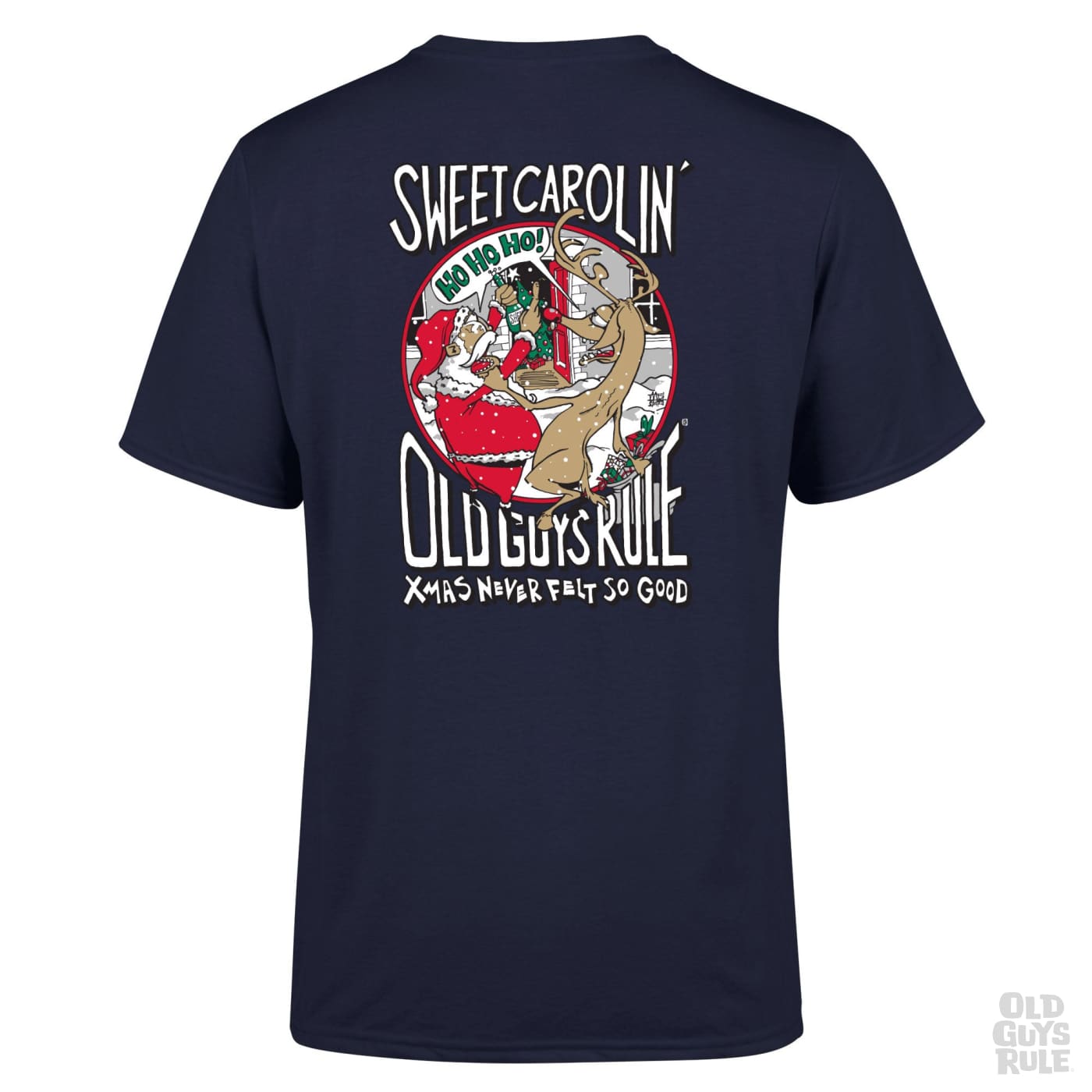 Old Guys Rule Sweet Carolin' T-Shirt - Navy