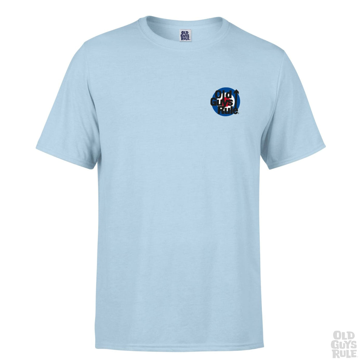 Old Guys Rule Talkin' About My Generation II T-Shirt - Light Blue