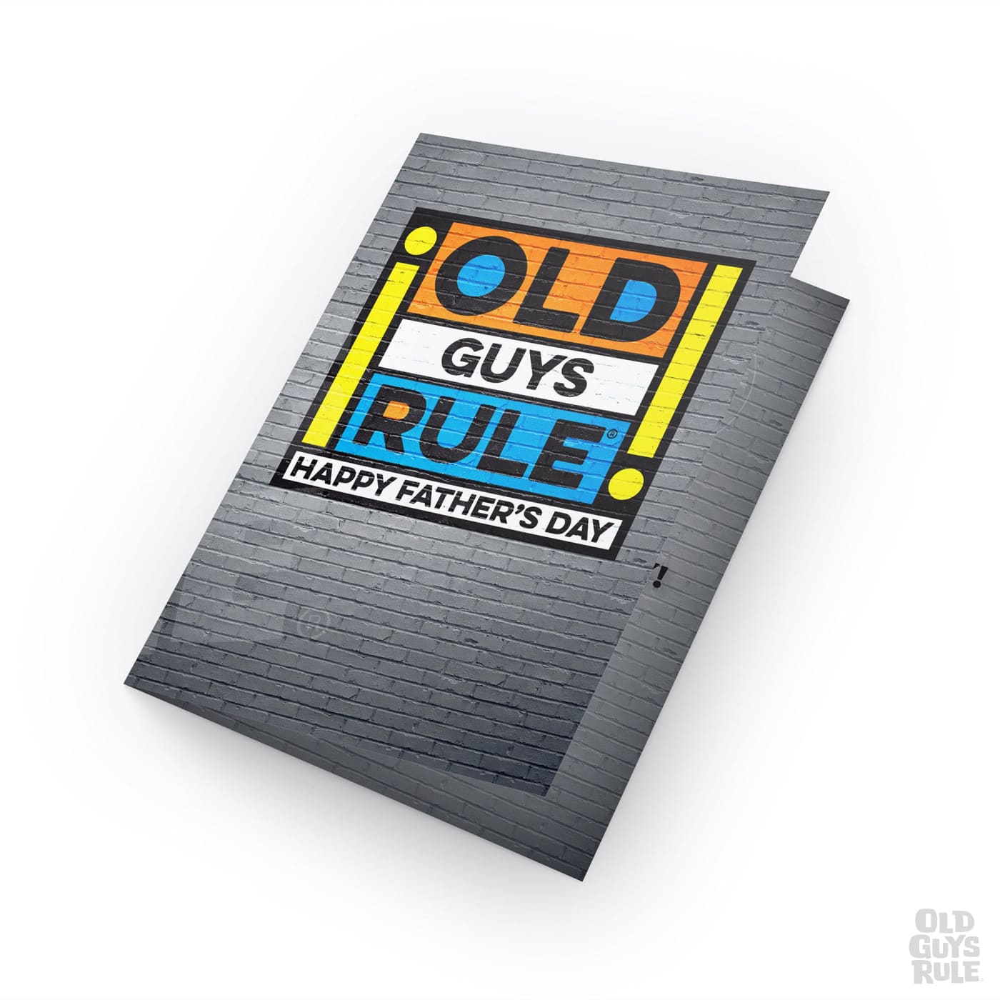 Old Guys Rule Top of the Pops II Father's Day Greetings Card