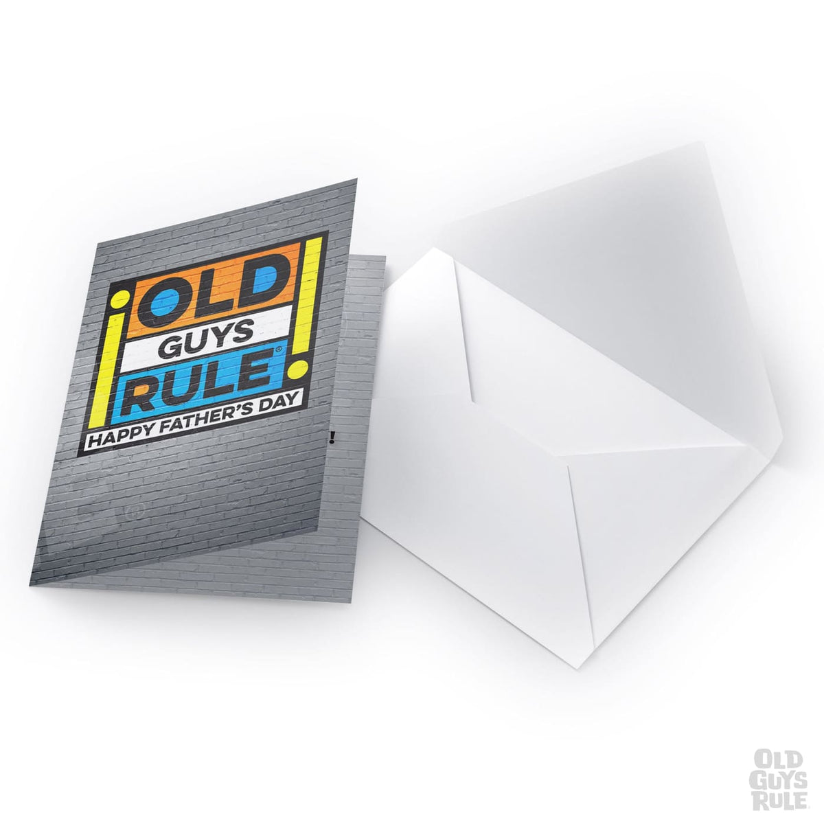 Old Guys Rule Top of the Pops II Father's Day Greetings Card