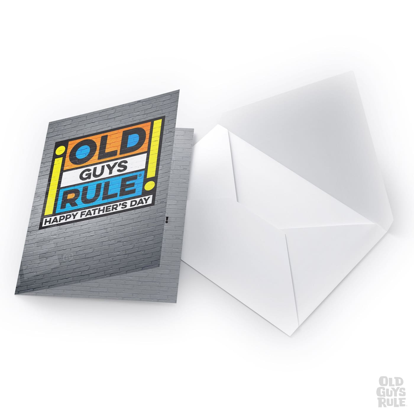 Old Guys Rule Top of the Pops II Father's Day Greetings Card