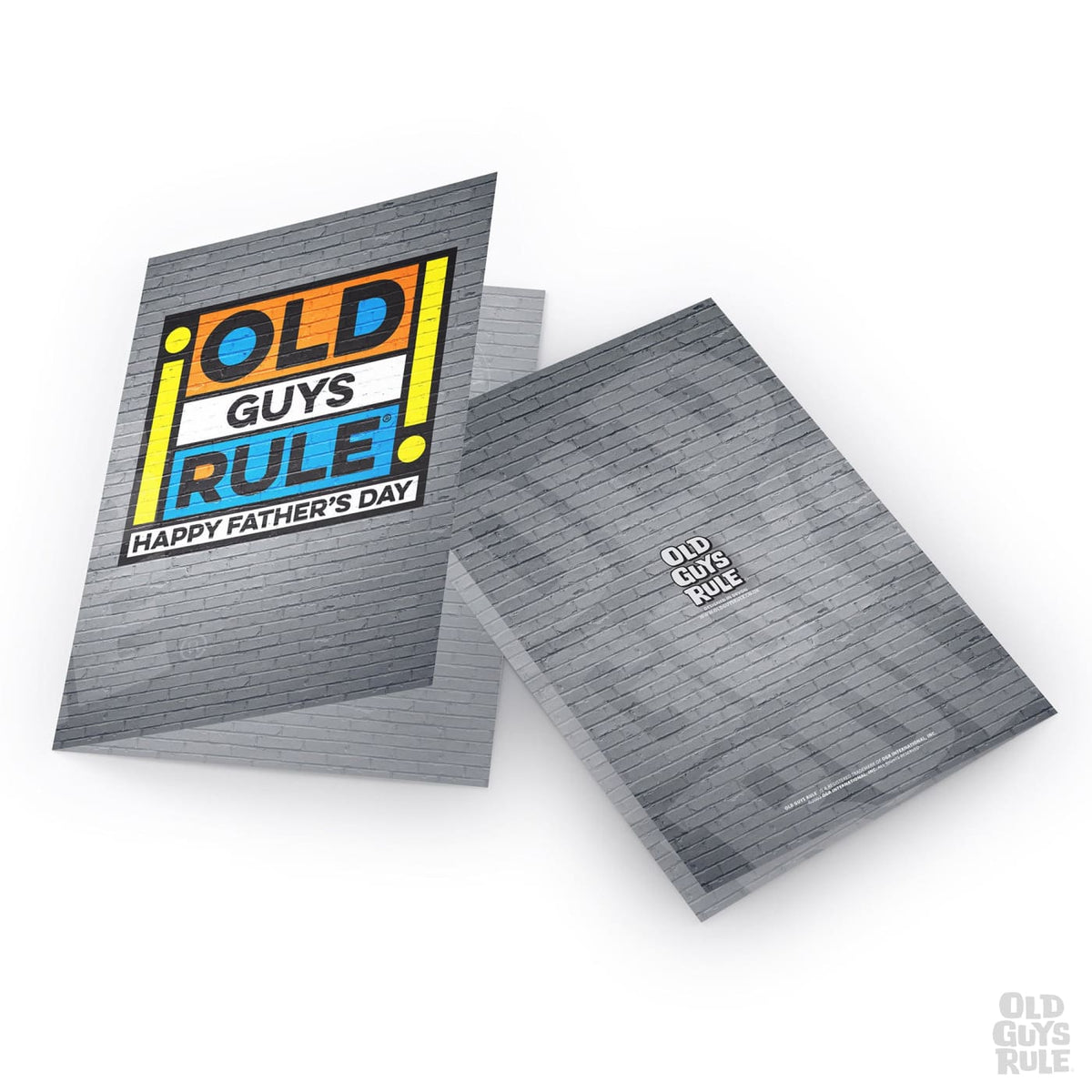 Old Guys Rule Top of the Pops II Father's Day Greetings Card