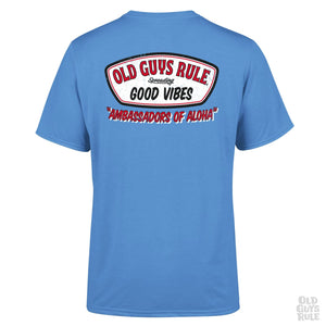 Old Guys Rule Ambassadors of Aloha T-Shirt - Iris