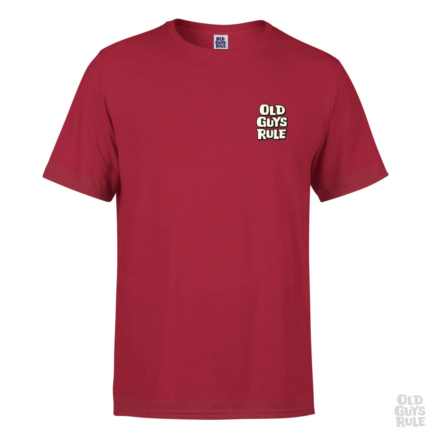 Old Guys Rule Been Around The Block II T-Shirt - Cardinal Red