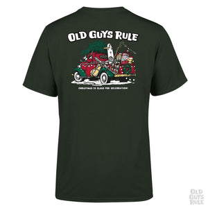 Old Guys Rule Claus For Celebration T-Shirt - Forest