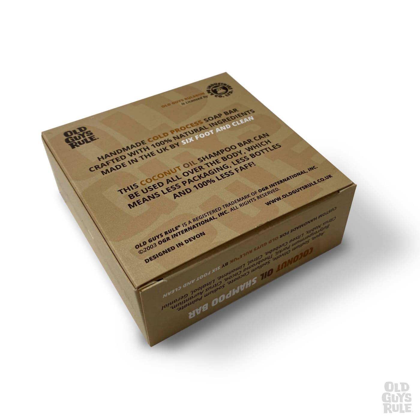 Old Guys Rule Coconut Oil Shampoo Bar