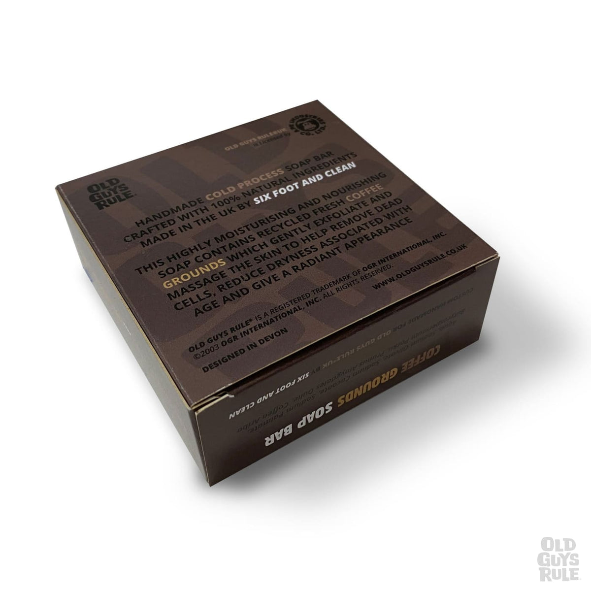 Old Guys Rule Coffee Grounds Soap Bar