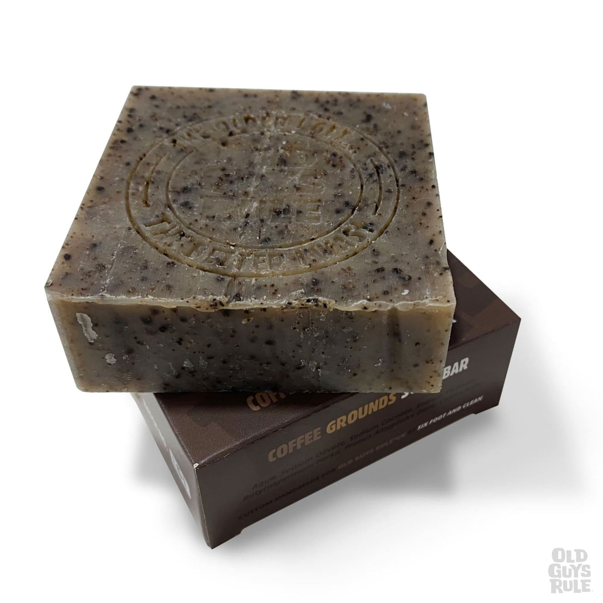 Old Guys Rule Coffee Grounds Soap Bar