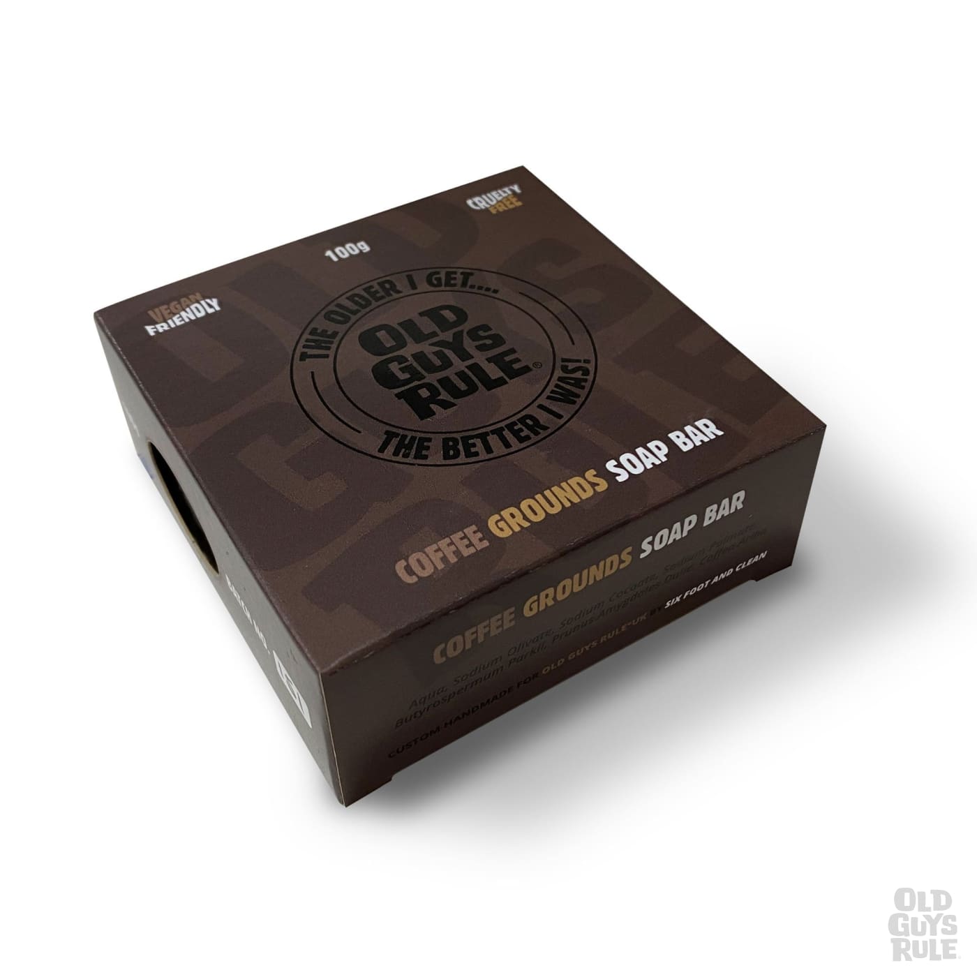 Old Guys Rule Coffee Grounds Soap Bar