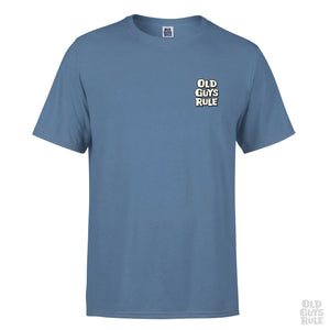 Old Guys Rule Dogs Best Friend II T-Shirt - Indigo Blue