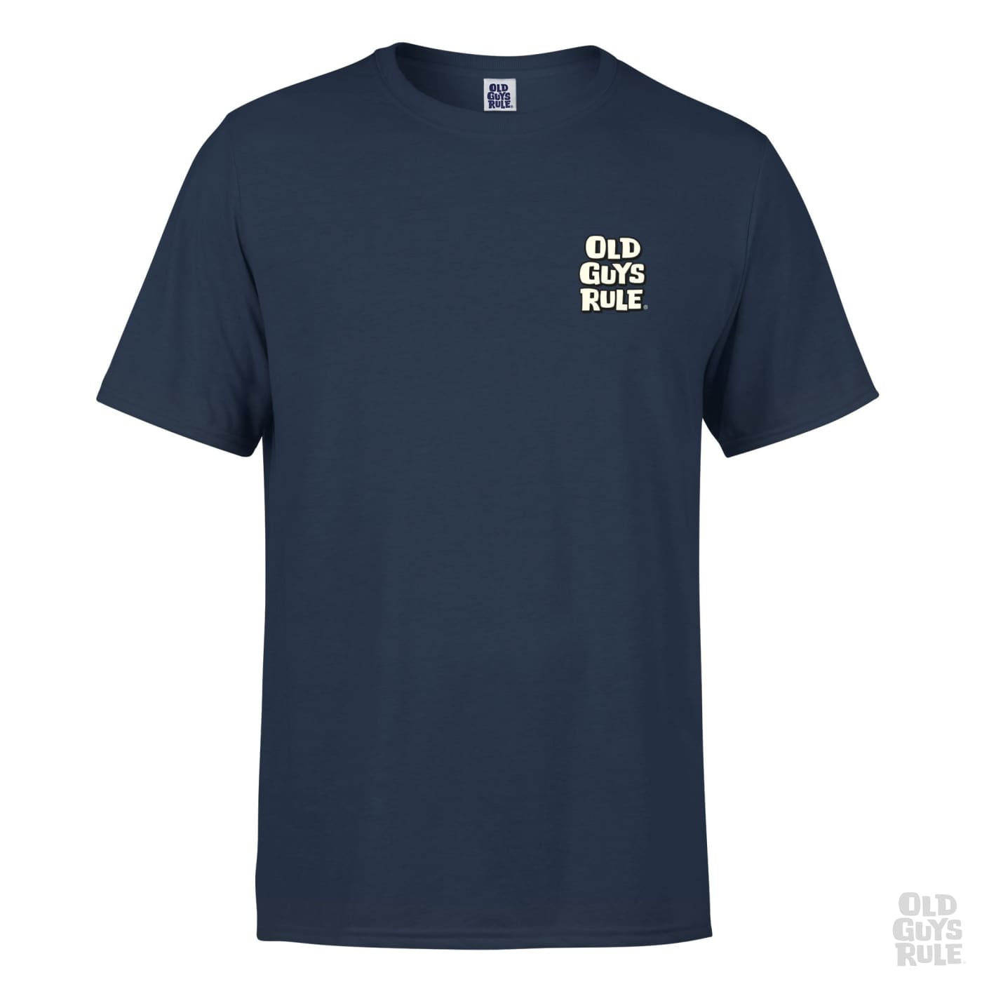 Old Guys Rule Dogs Best Friend III T-Shirt - Blue Dusk
