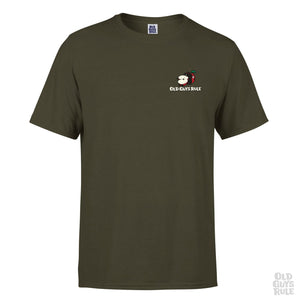 Old Guys Rule Five-A-Day III T-Shirt - Olive