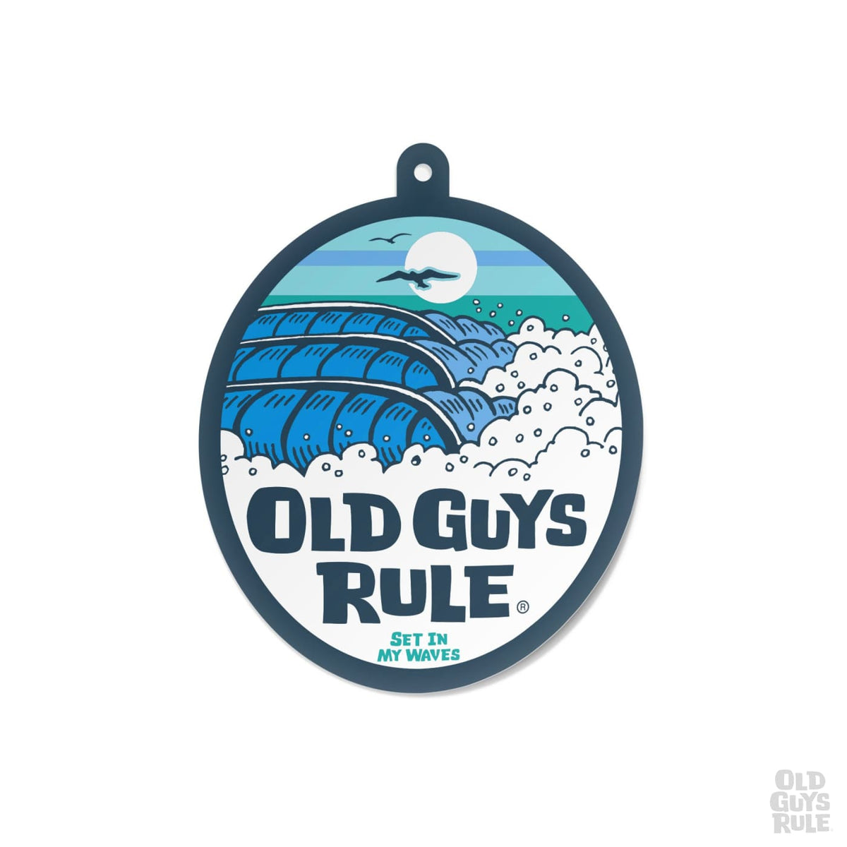 Old Guys Rule High Waves Air Freshener