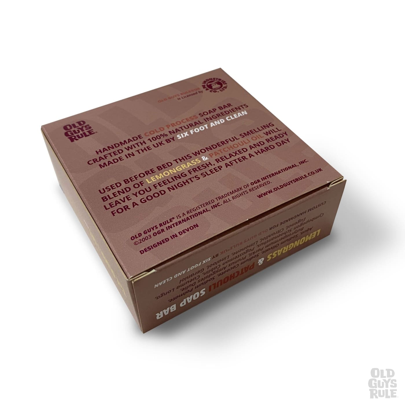 Old Guys Rule Lemongrass & Patchouli Soap Bar