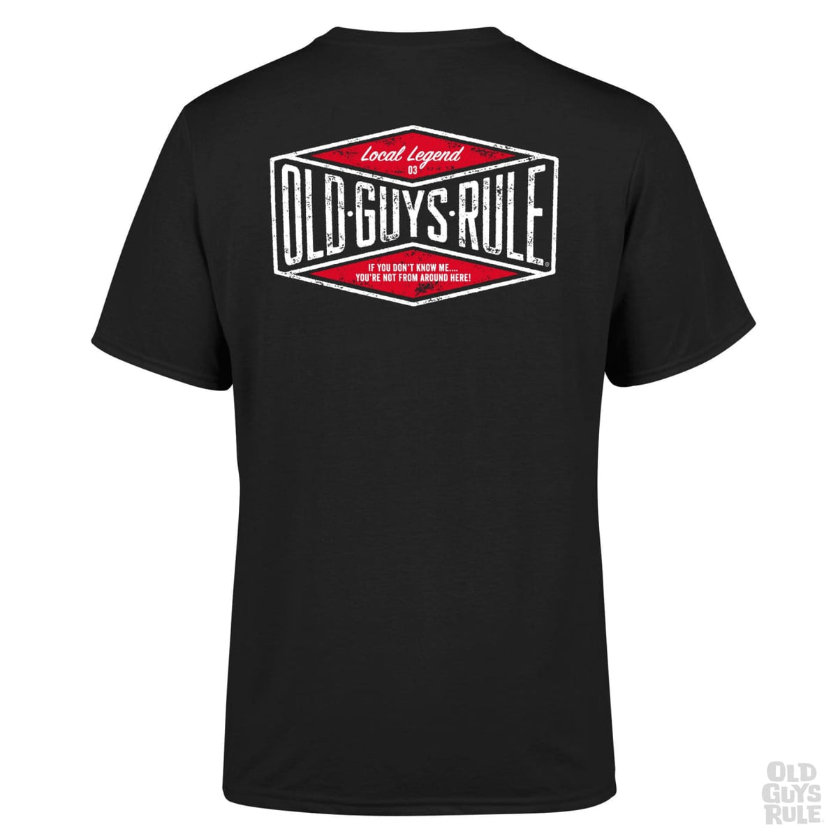 Old Guys Rule Local Legend III T-Shirt - Black. Best gifts for dads. Best gifts for him. Men&#39;s T-shirts. Men&#39;s T-shirts Graphic. Men&#39;s T-Shirt sale. Men&#39;s t-shirt pattern..