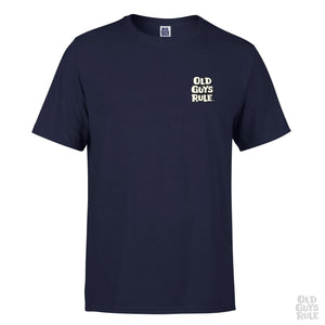 Old Guys Rule Parking Lot III T-Shirt - Navy