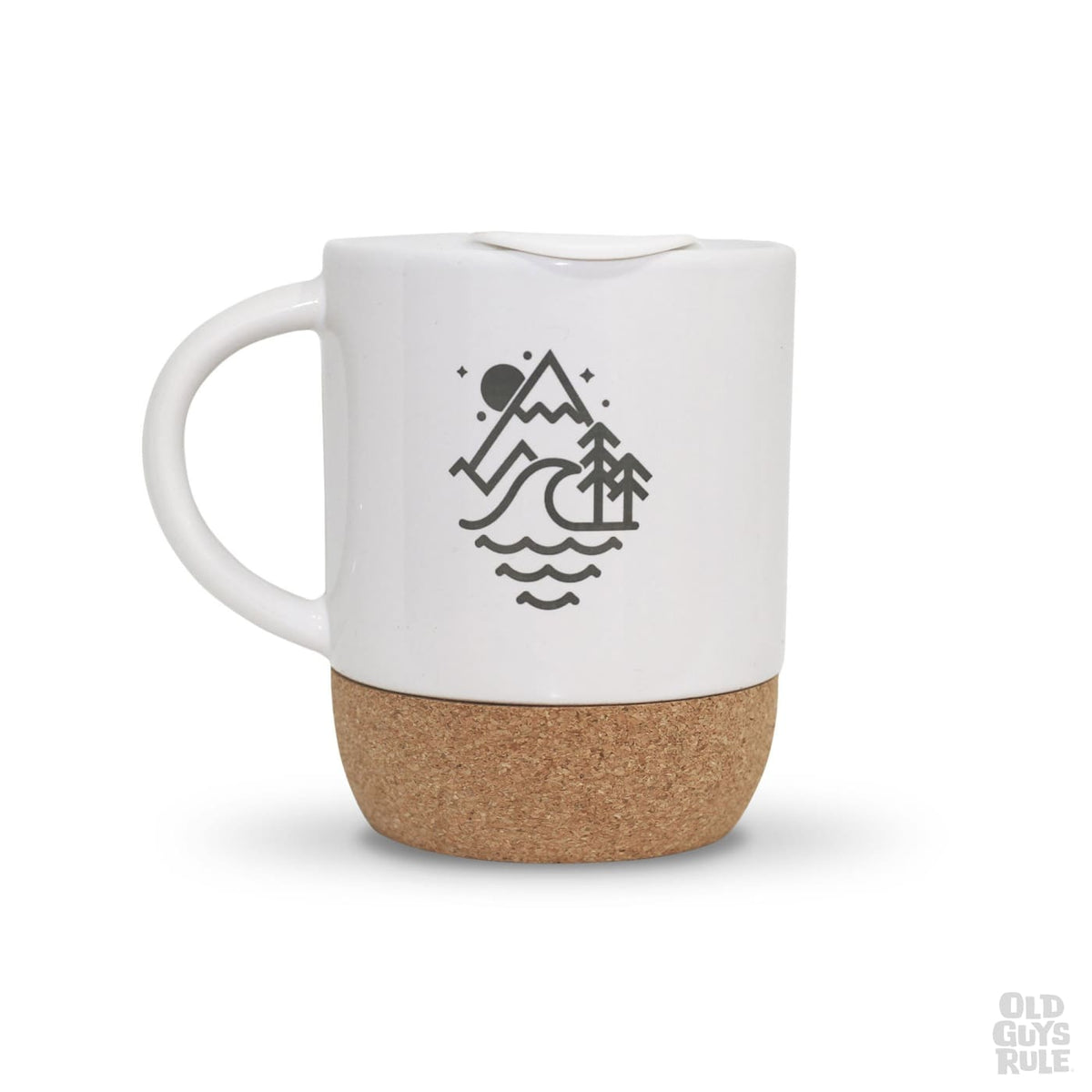 Old Guys Rule Stacked Logo / Outdoor Icon Mug