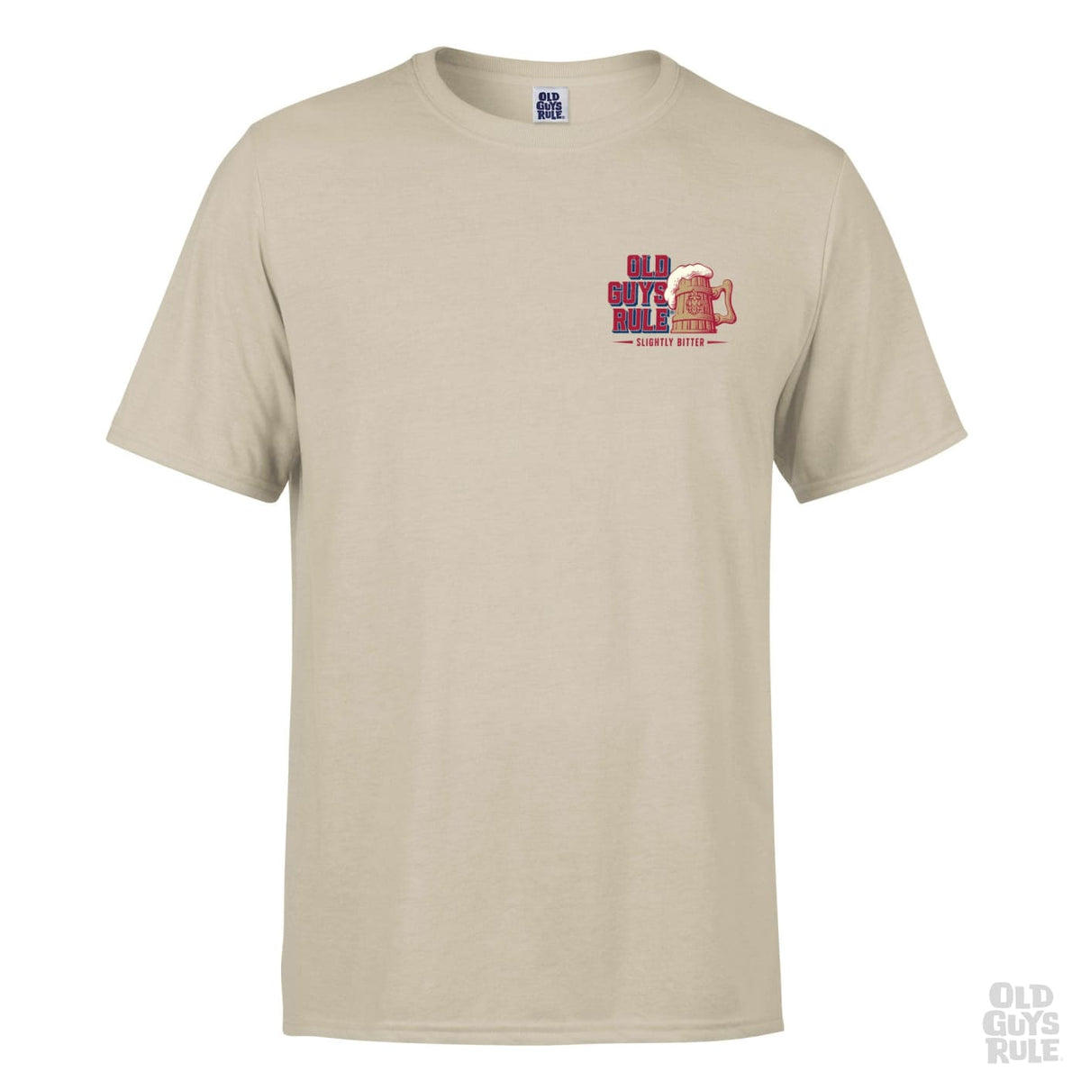 Old Guys Rule Still Crazy IV T-Shirt - Sand