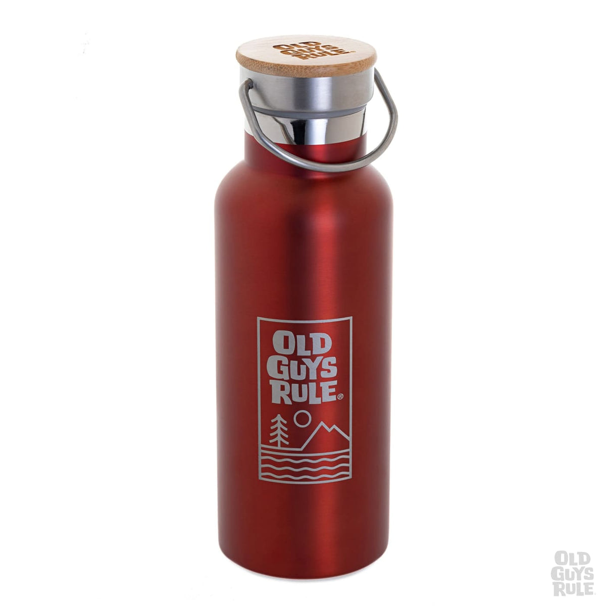 Old Guys Rule Summit &amp; Sea Vacuum Flask Indium Red