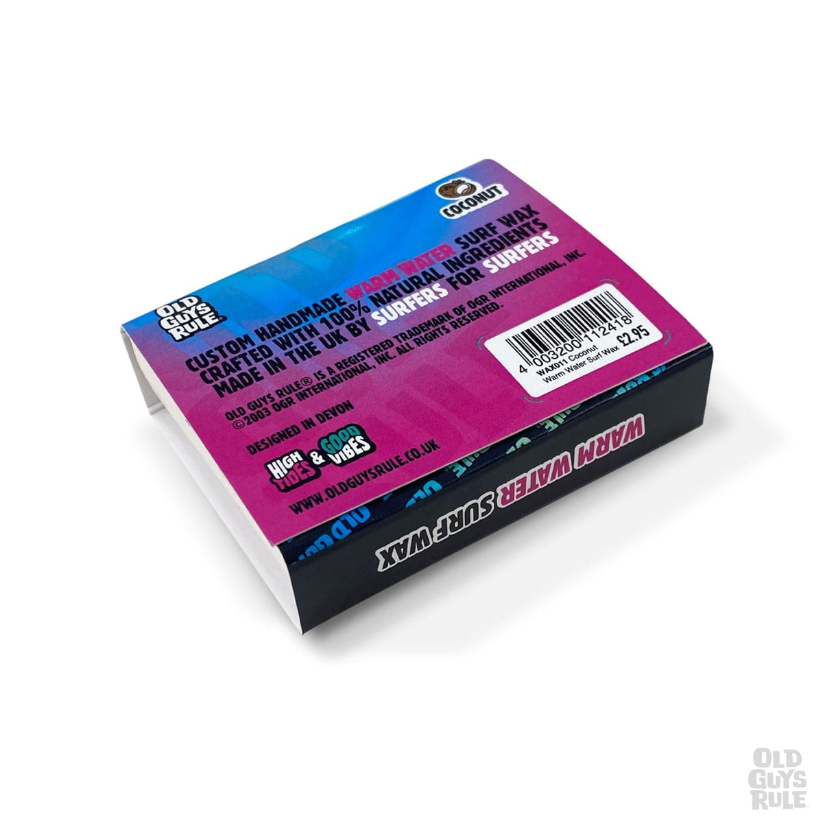 Old Guys Rule The Man in Mañana Warm Water Surf Wax