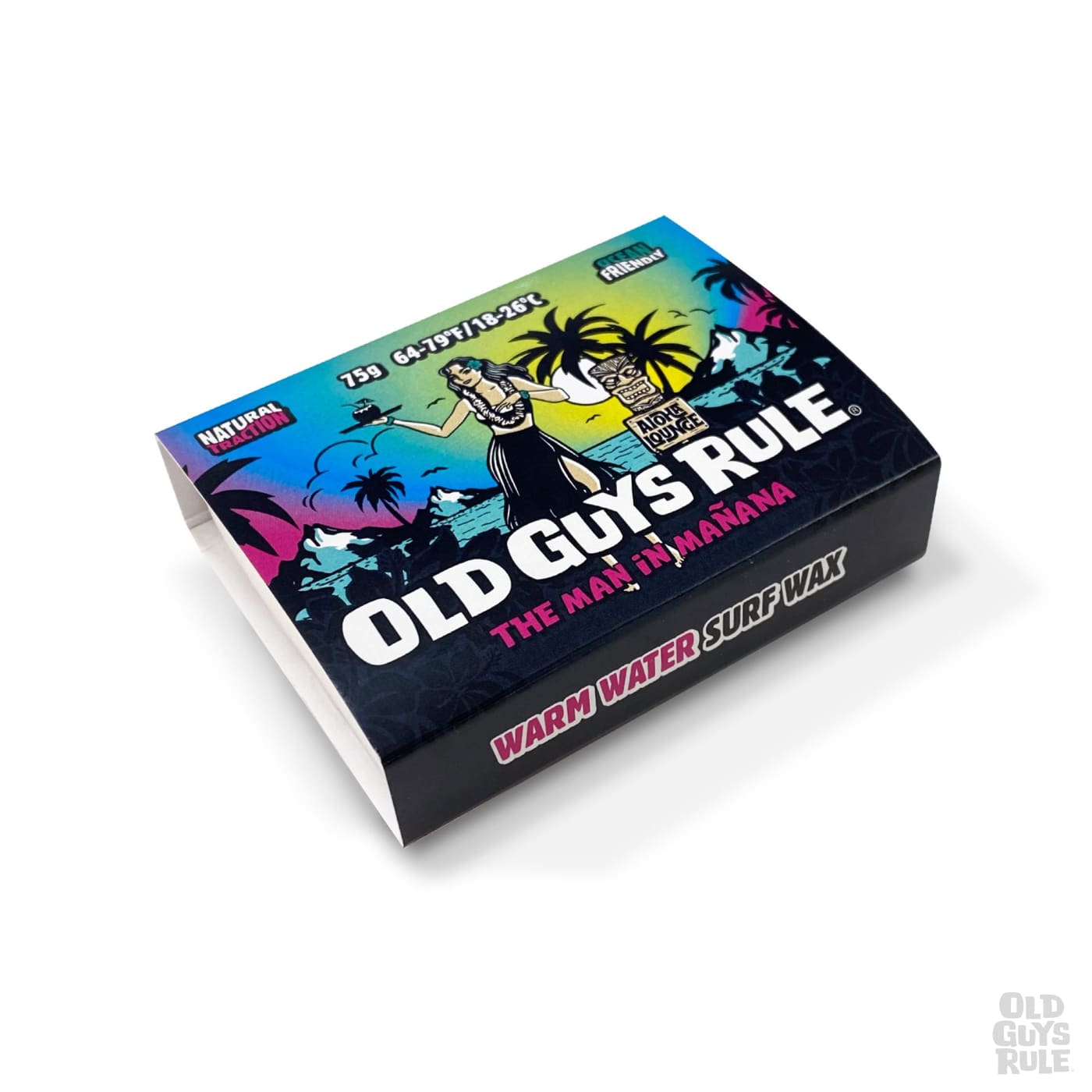 Old Guys Rule The Man in Mañana Warm Water Surf Wax