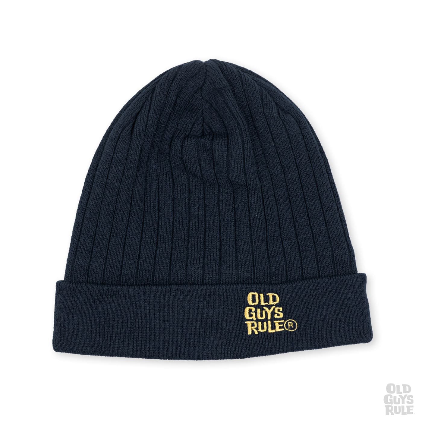 Old Guys Rule Thinsulate Ribbed Beanie - Navy