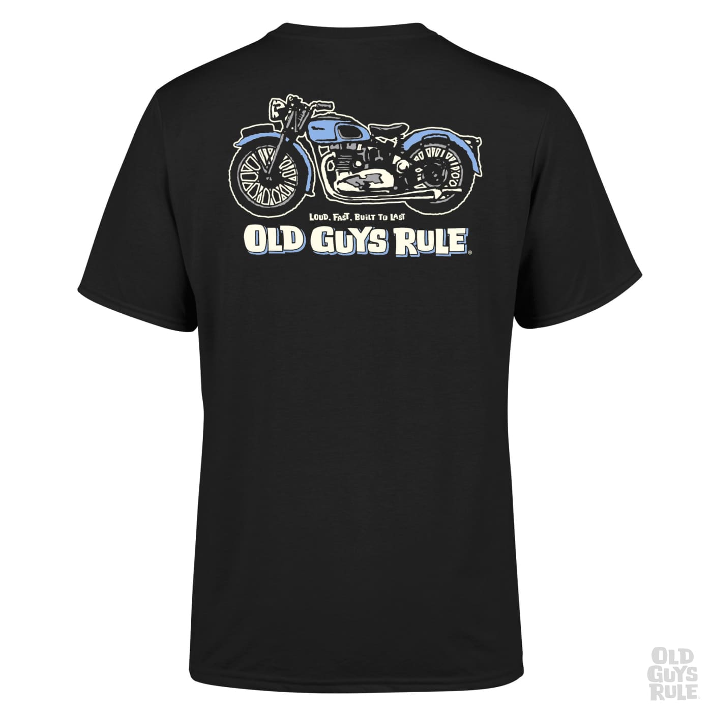 Old Guys Rule Triumph T-Shirt - Black