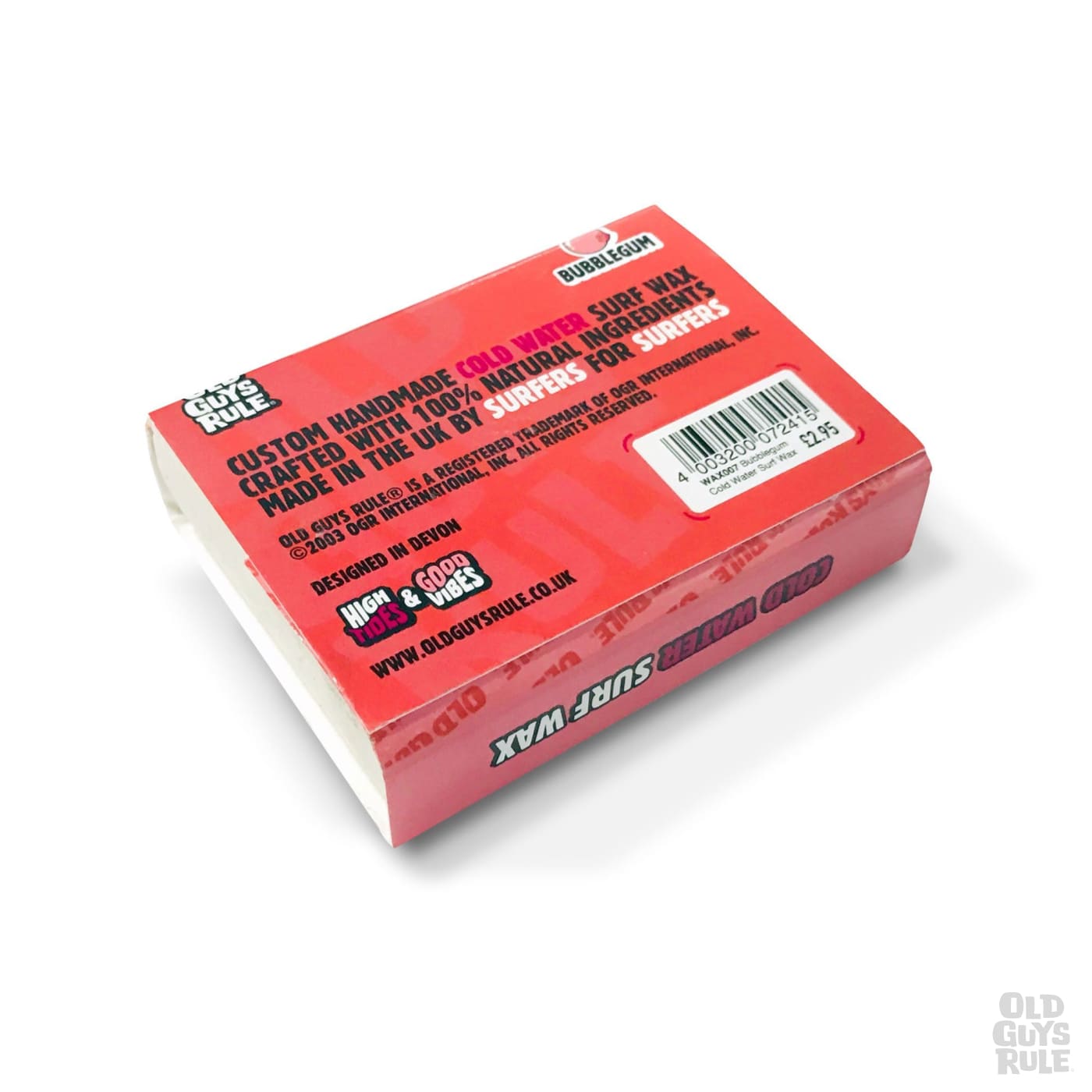 Old Guys Rule You Bend 'Em We Mend 'Em Cold Water Surf Wax